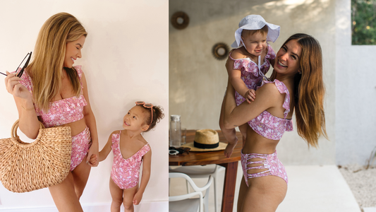 The Perfect Duo: Matching Me and Mini Me Swimsuits