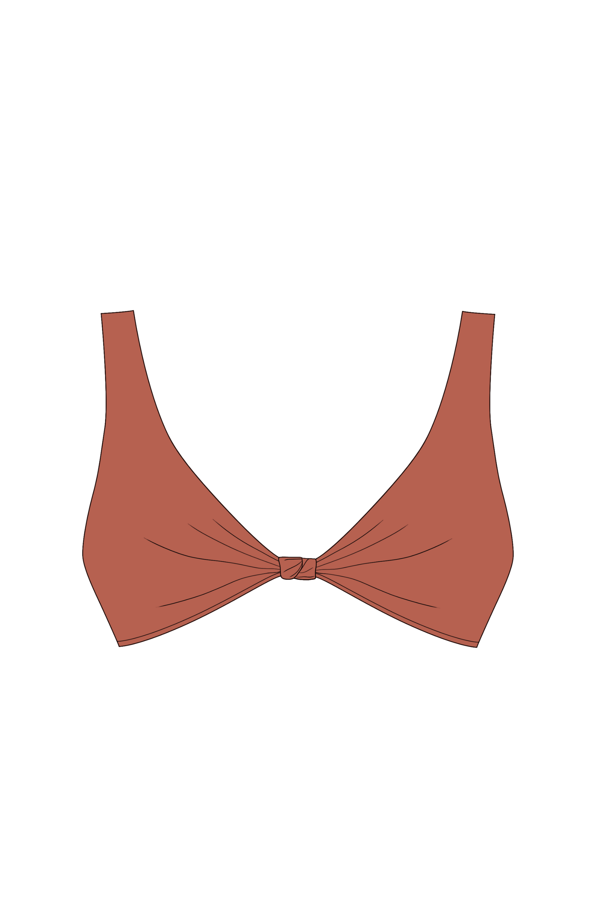 Cinnamon Kaia Bikini Knot Top