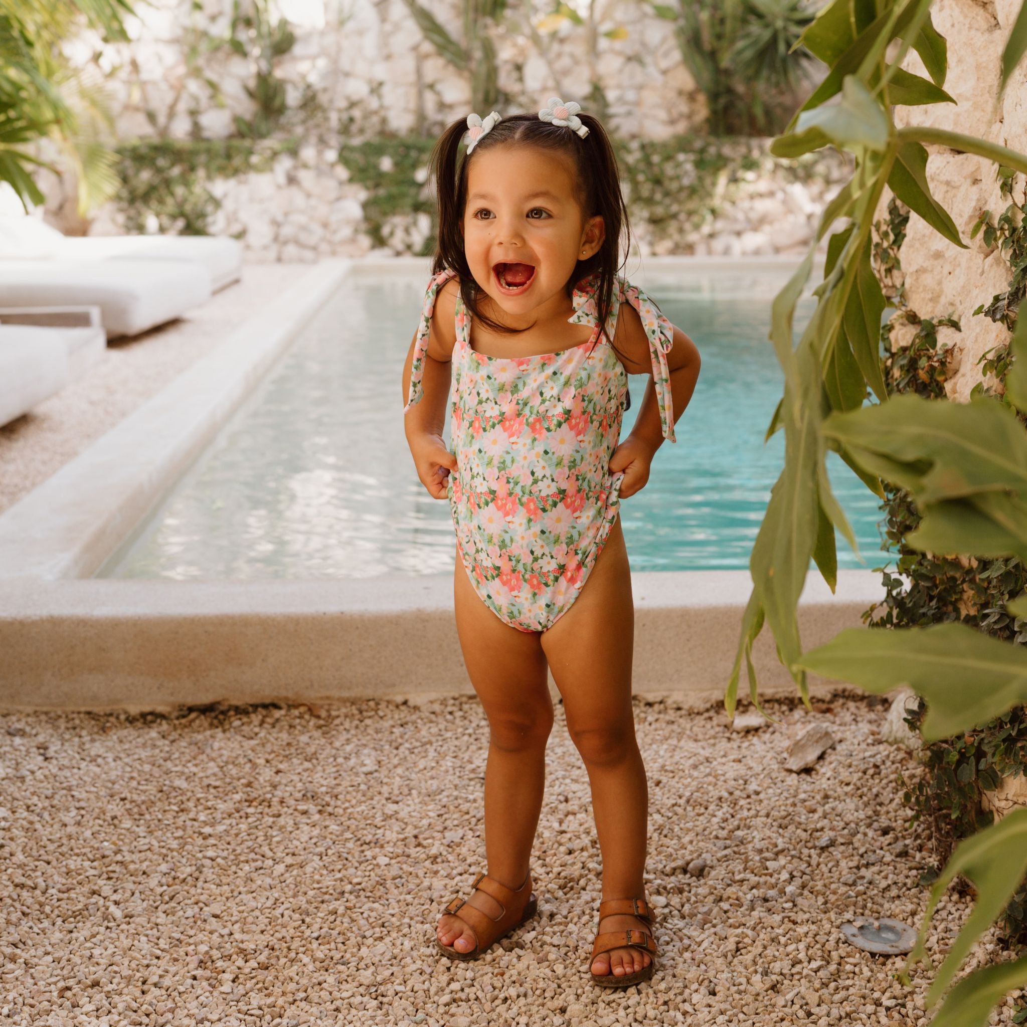 Fiore Mini Bowknot One Piece Swimsuit