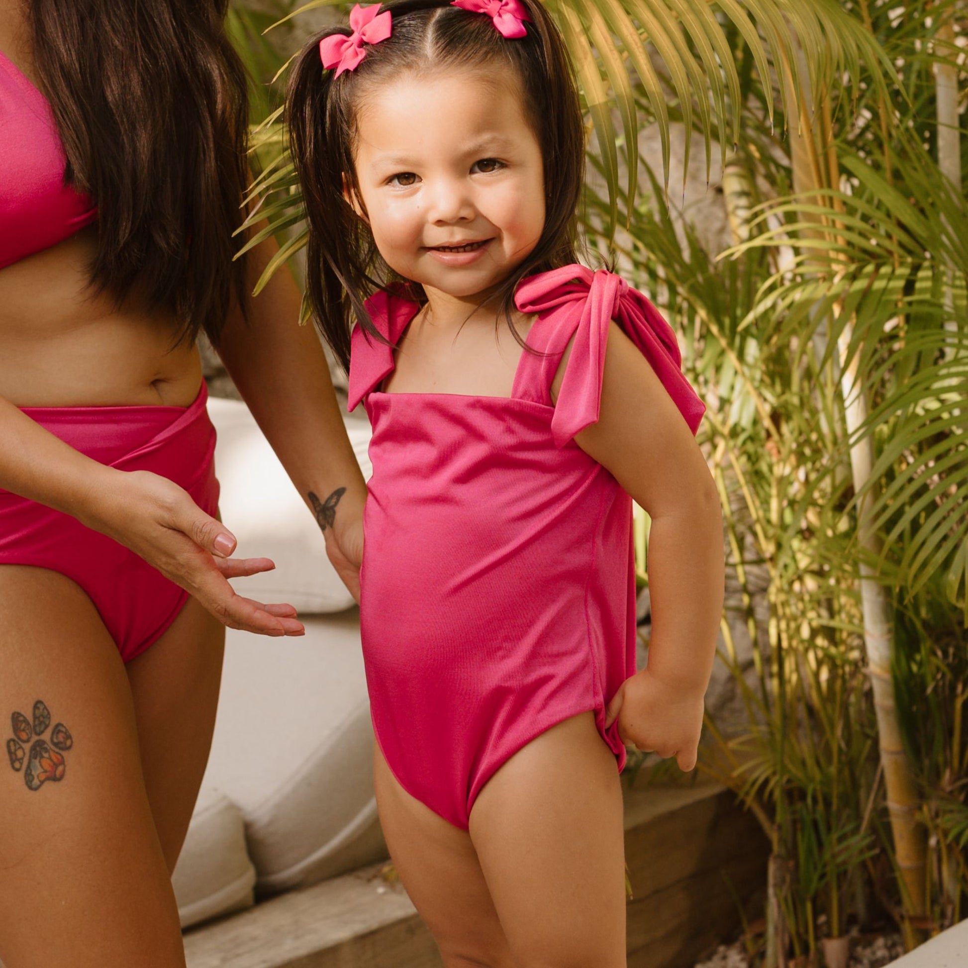 Fuchsia Mini One Piece