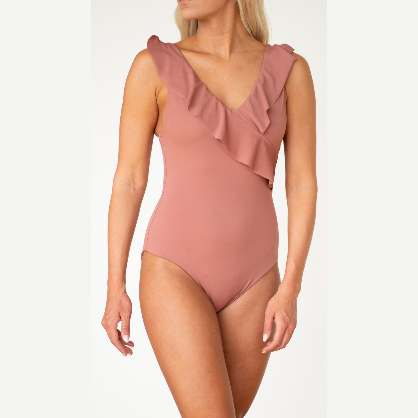 Seychelles Pink One-Piece Swimsuit