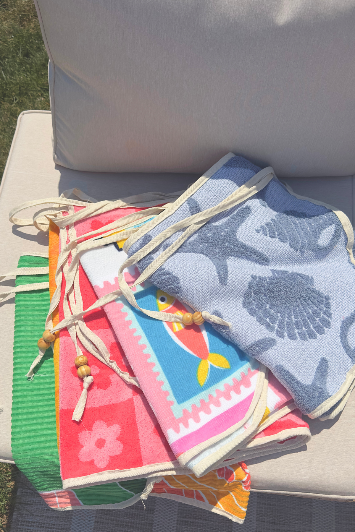 Sunset - Handmade Beach Towel Wrap Skirt