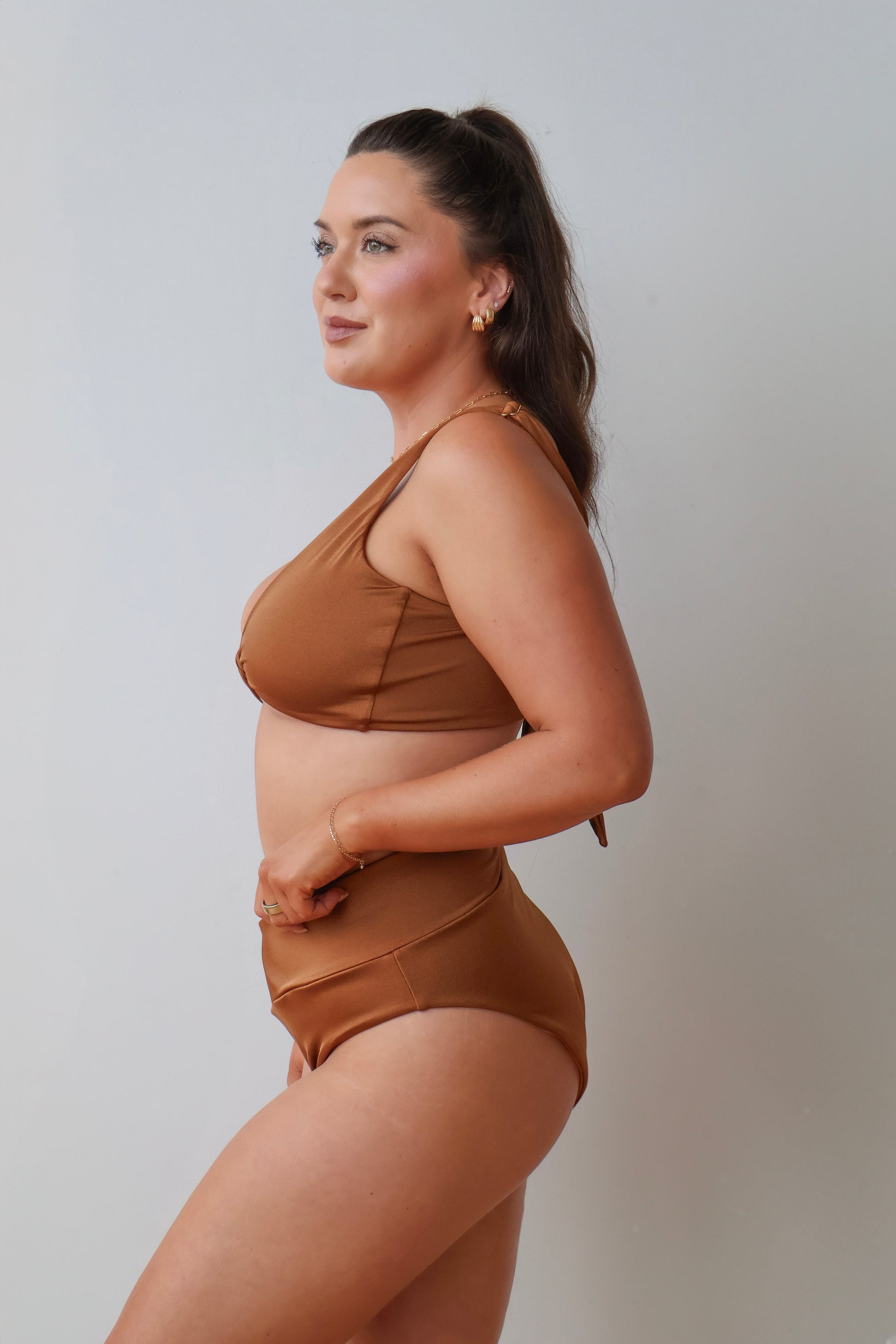 Cinnamon Kaia Bikini Knot Top