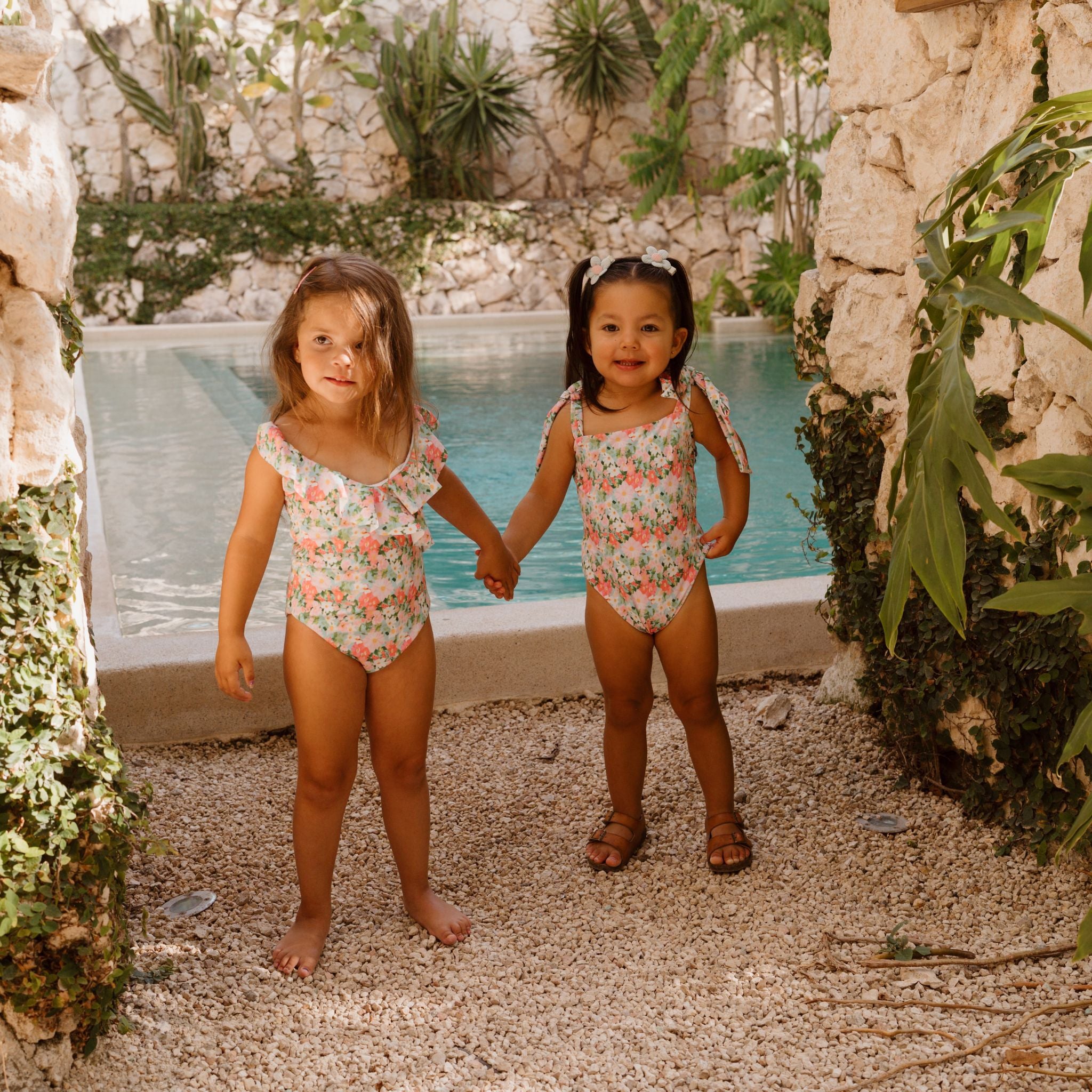 Fiore Mini Ruffle One Piece Swimsuit