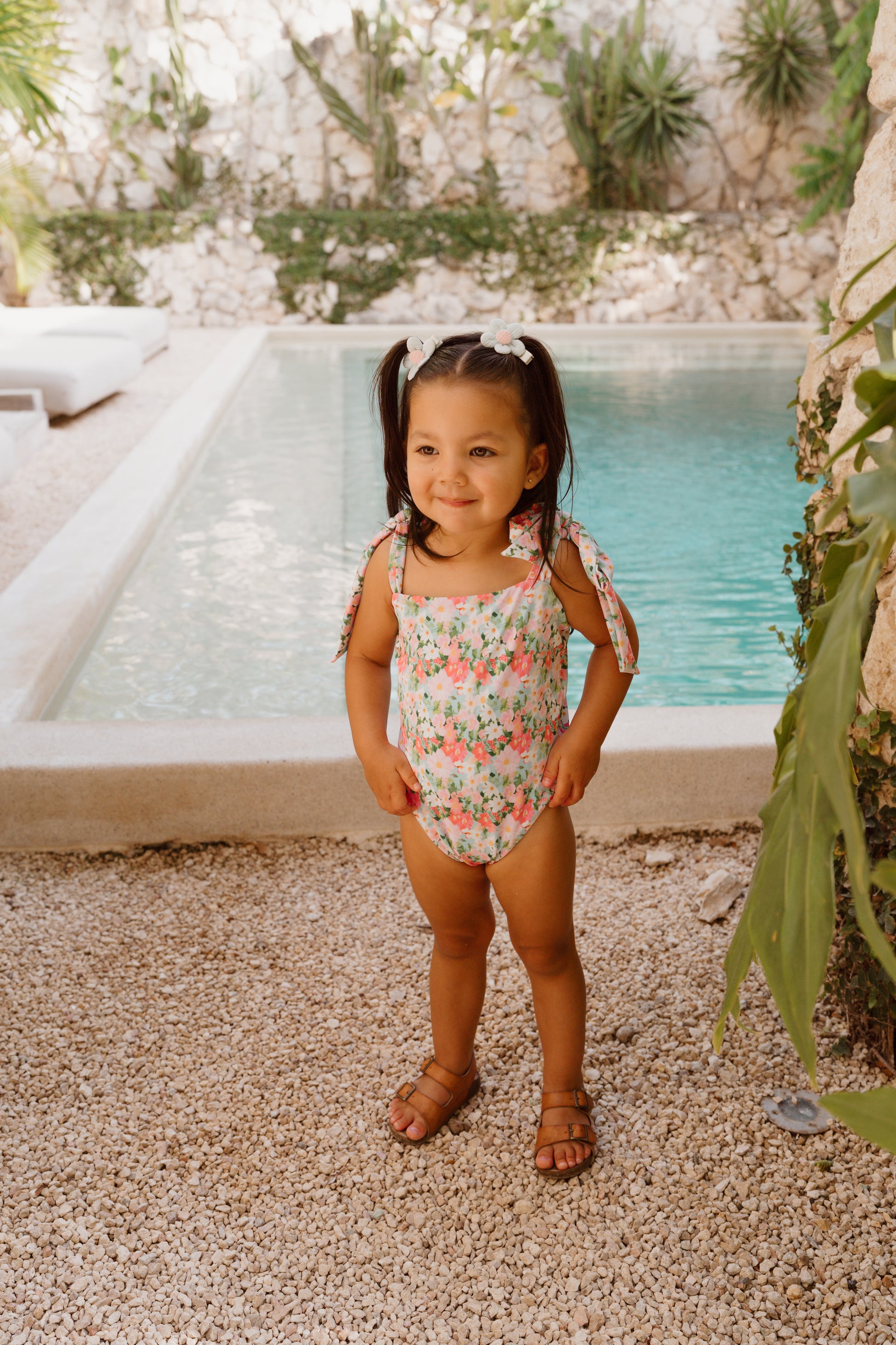 Fiore Mini Bowknot One Piece Swimsuit